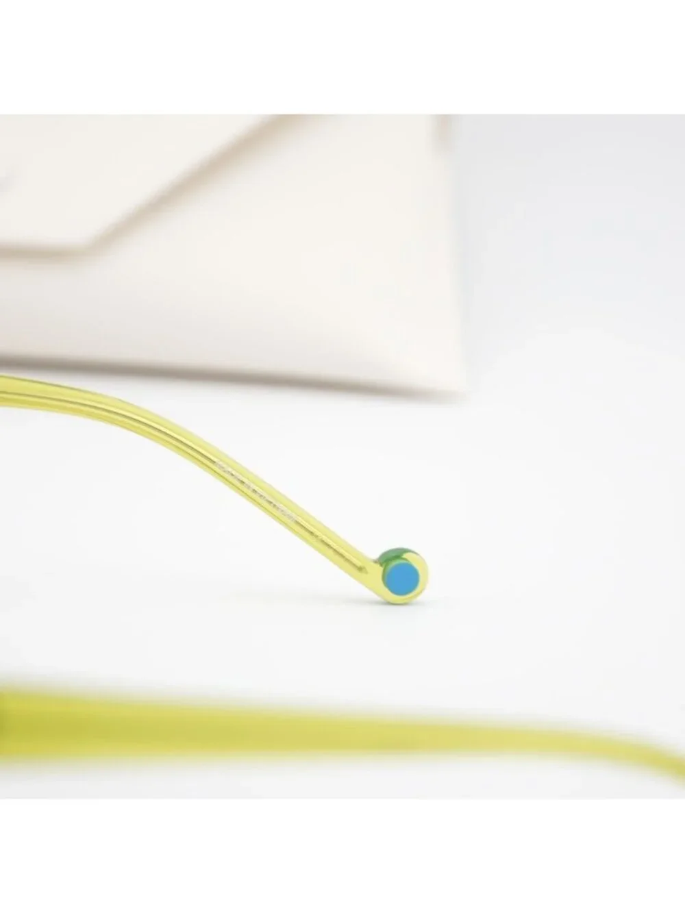 Pure P-7009 N 324 Cat Eye Eyeglasses 52mm – Lime
